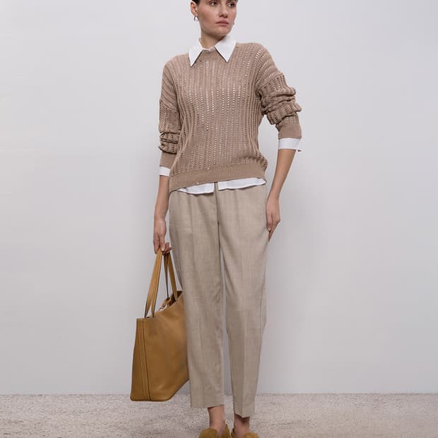 유럽42(s.m) 정가 90만원대 페세리코(PESERICO) 시퀸 니트 