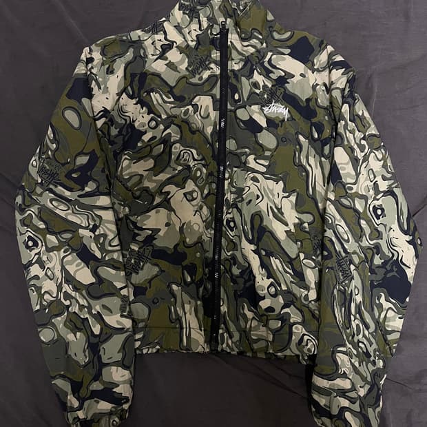 STUSSY AUS CAMO JACKET