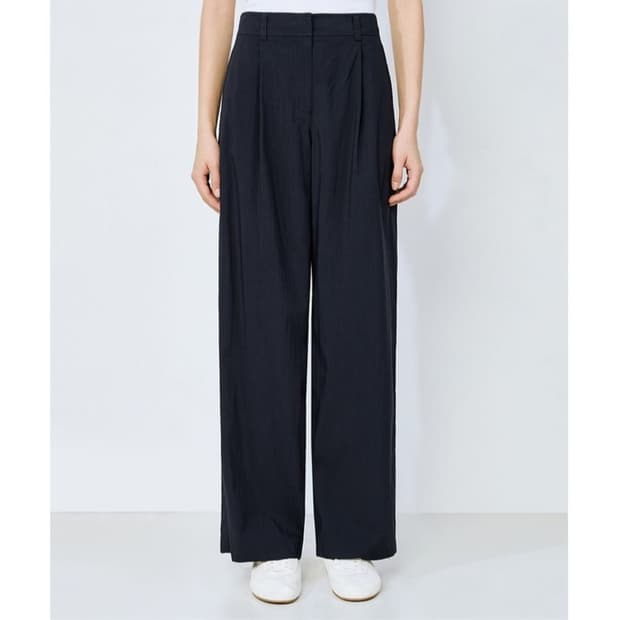 [27]쉬즈미스 백 플립 원턱 와이드 팬츠