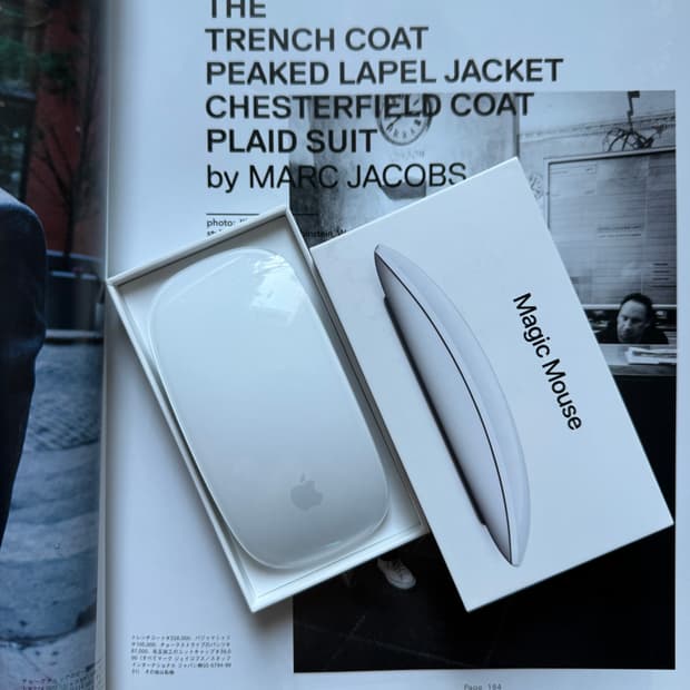 Apple 애플 매직 마우스 2 화이트 A1657 2024제조 모델