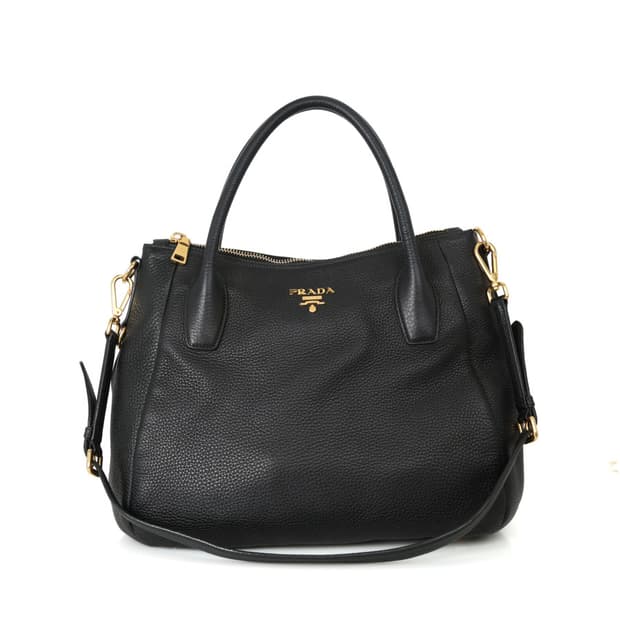 프라다 다이노 숄더 블랙 토트백 라운드백 BR4992