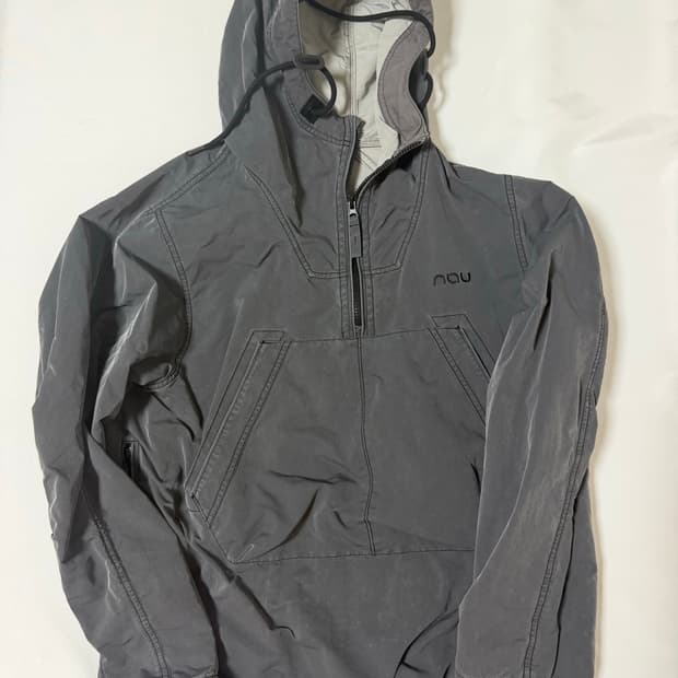 시리즈 수입(Nau) 나일론 아노락(그레이/M)