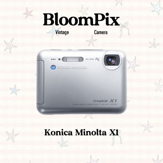 [수지PICK/극미품] 코니카 미놀타 X1 Konika 디카