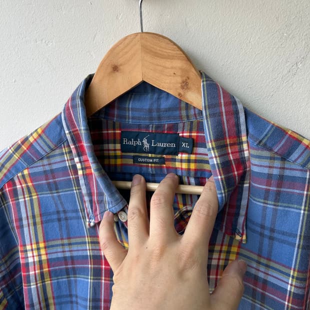 16744 - 폴로 랄프로렌 체크 셔츠