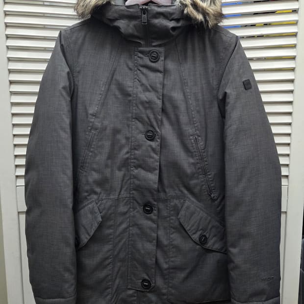 노스페이스 구스다운 패딩 파카