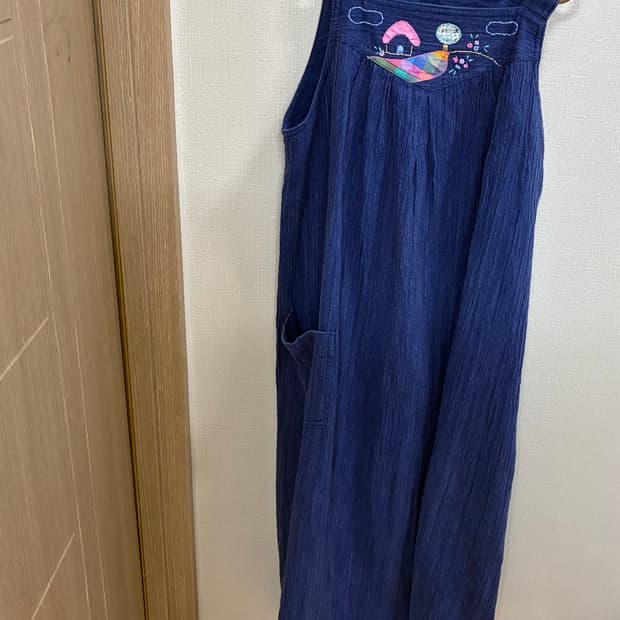 하구미 멜빵 원피스 모리걸