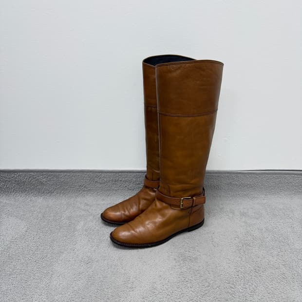 Margaret Howell belt long boots