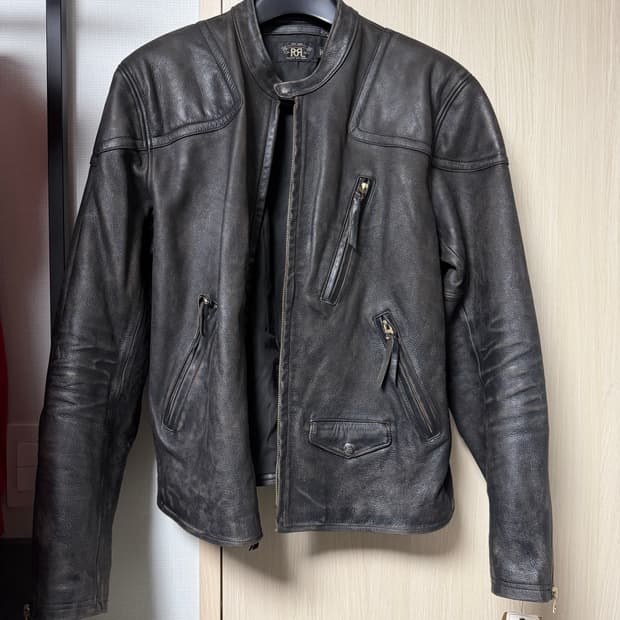 [L] 새제품 RRL 더블알엘 슬림 모토 L->M교환 또는 판매