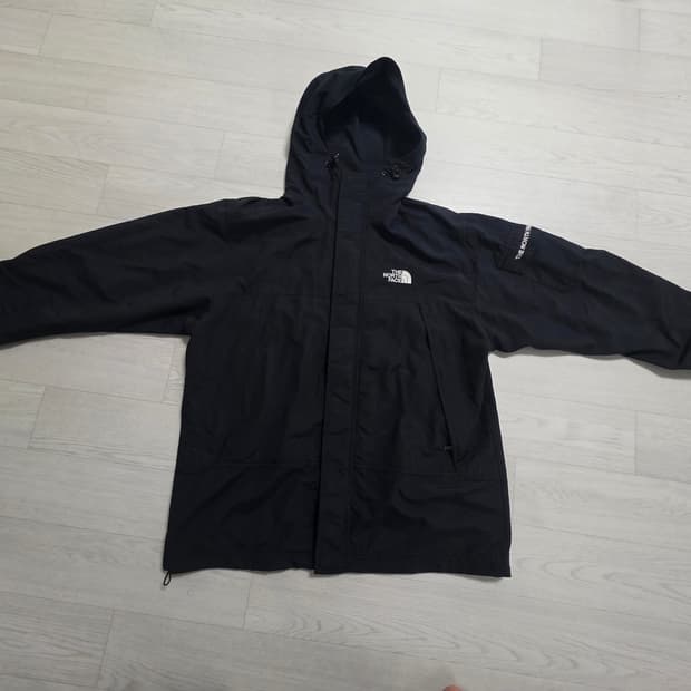 노스페이스 사이드포켓 바람막이 후드 자켓 XL사이즈