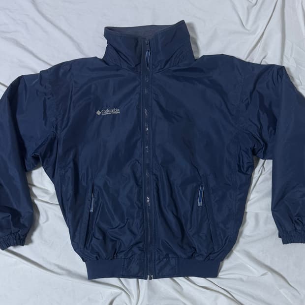 컬럼비아 나일론 안감 플리스 자켓