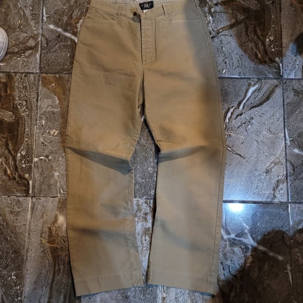 더블알엘 페브릭 코튼 치노팬츠 