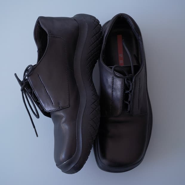PRADA leather shoes