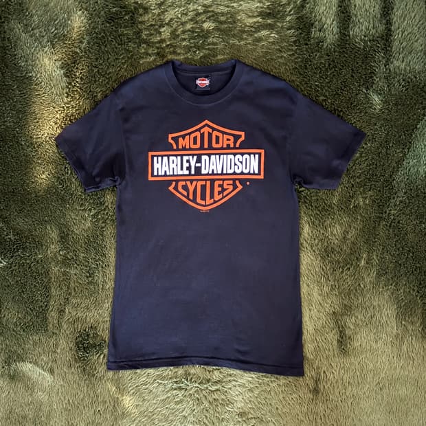 할리데이비슨 2022 코리아 트리뷰트 튜블러 티셔츠 블랙