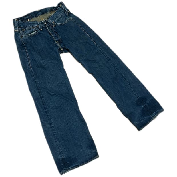 00s 빈티지 리바이스 레드 신치백 데님팬츠