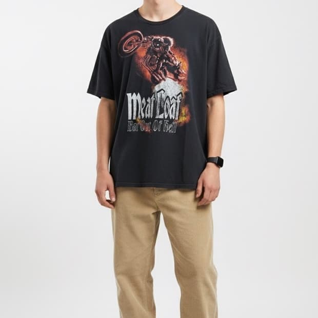 Meat Loaf 'Bat Out of Hell' 티셔츠 XL