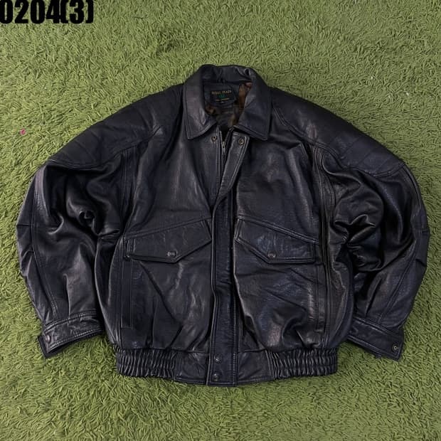 빈티지 레더 자켓