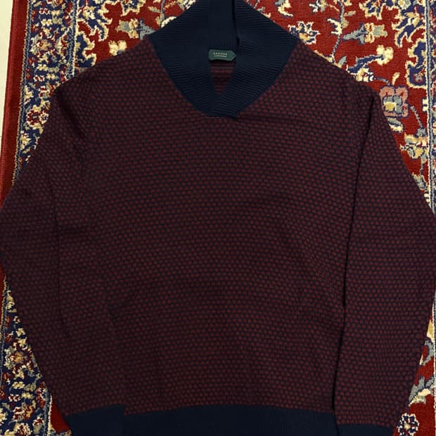 Zanone 자노네 앙고라 울 숄카라 니트