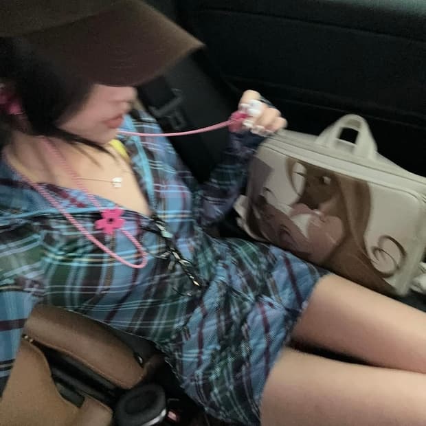 Alize Dress - Blue Plaid