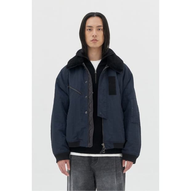 코오롱 시리즈 항공점퍼 패딩 자켓