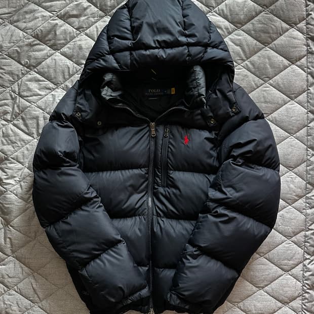 폴로 랄프로렌 발수 다운 패딩 M
