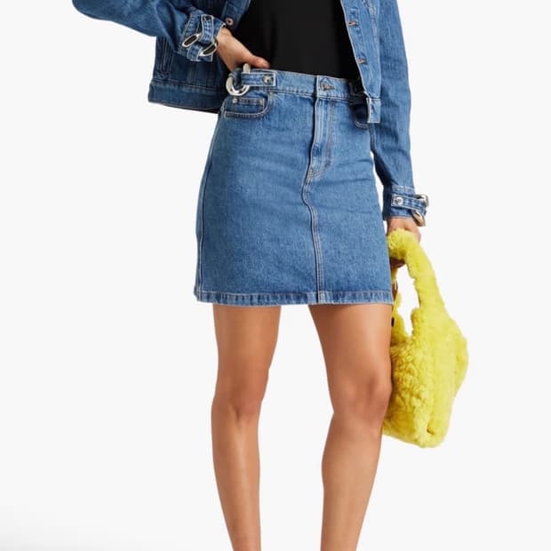 jw anderson (6사이즈 체인 데님스커트)