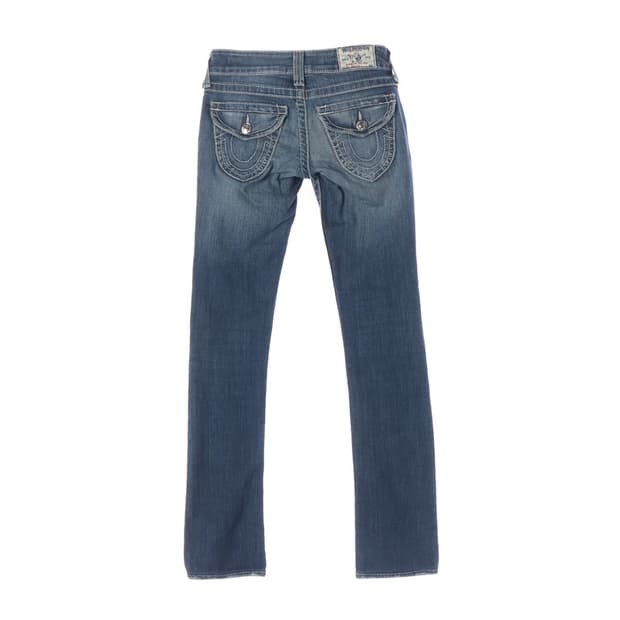 트루릴리전 빈티지 워싱 로우라이즈 부츠컷 데님 24