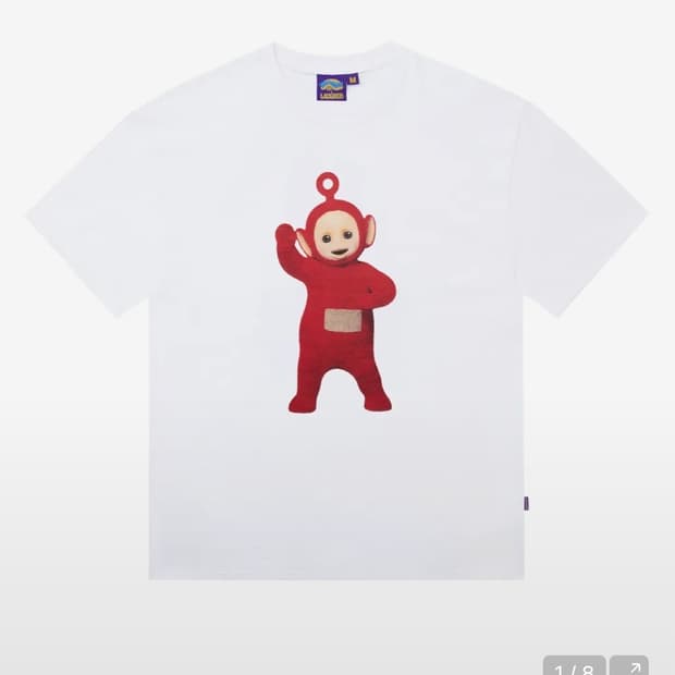 라퍼 텔레토비 반팔 티셔츠