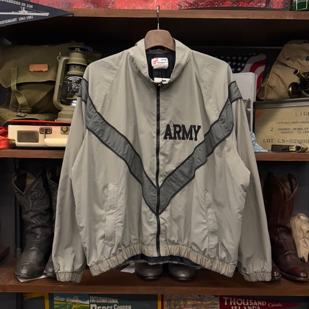 L/S 90s IPFU 1세대 US ARMY 오리지널 V 스카치 바람막이