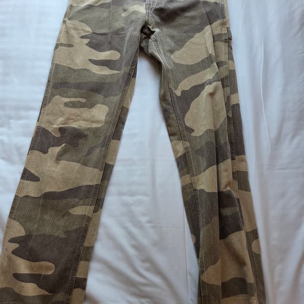 스투시(Stussy) 헤링본 카펜터 워크 팬츠