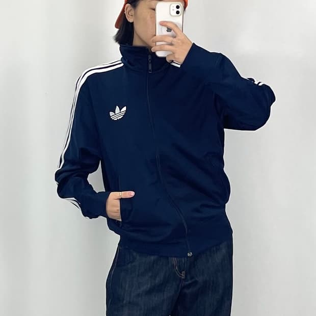  [L]아디다스 파이어버드 네이비 트랙탑