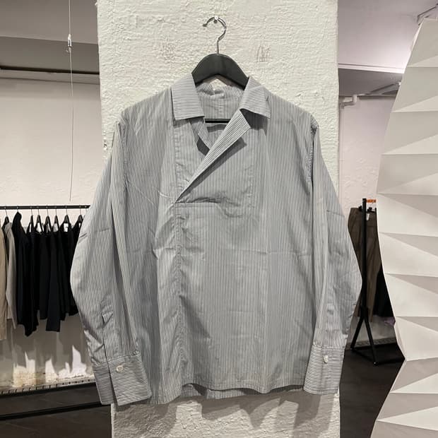 요지야마모토 비대칭 풀오버 셔츠