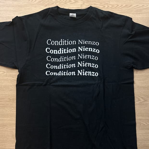 승헌쓰 컨디션 난조 티 XL