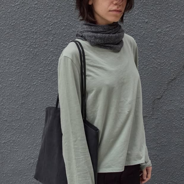 머듈 스카프 그레이