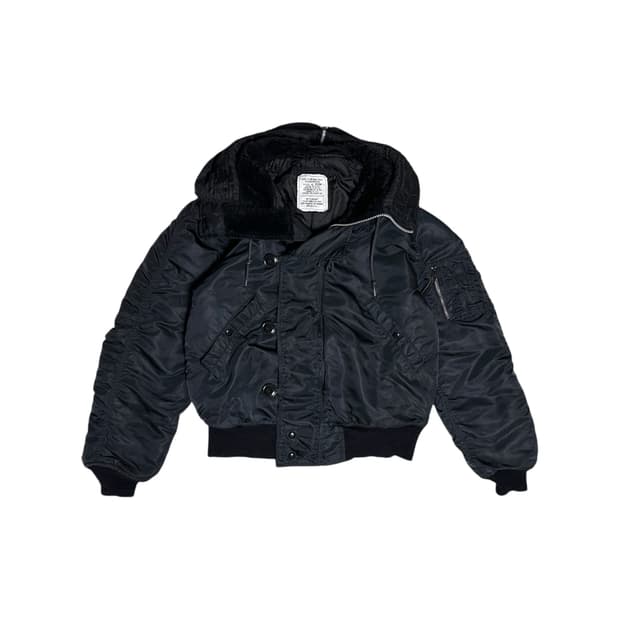 80s Alpha Industries N-2B Black