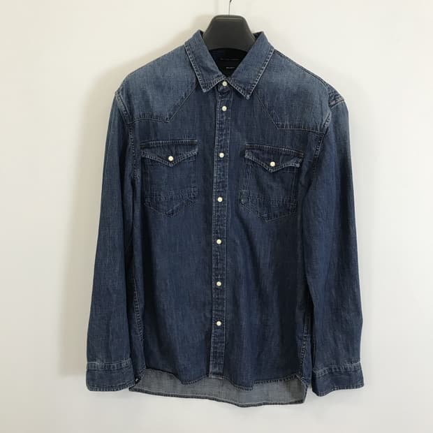 헤지스 x 덴함 웨스턴 데님셔츠 [XL사이즈]