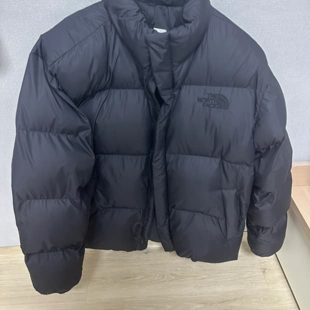 노스페이스숏패딩블랙(새상품)