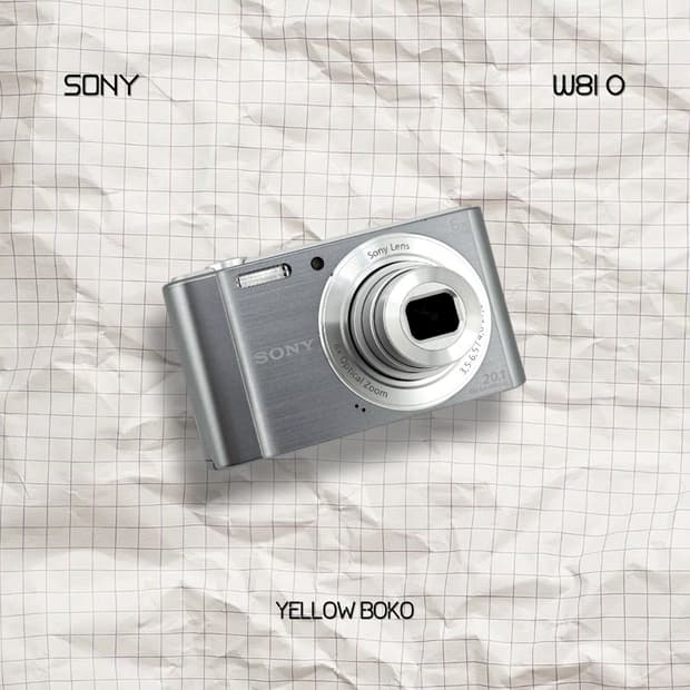 [아이브 레이 Pick!] SONY DSC-W810 레트로 디지털 카메라