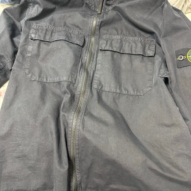 24ss 스톤아일랜드 자켓 가먼트 다이드