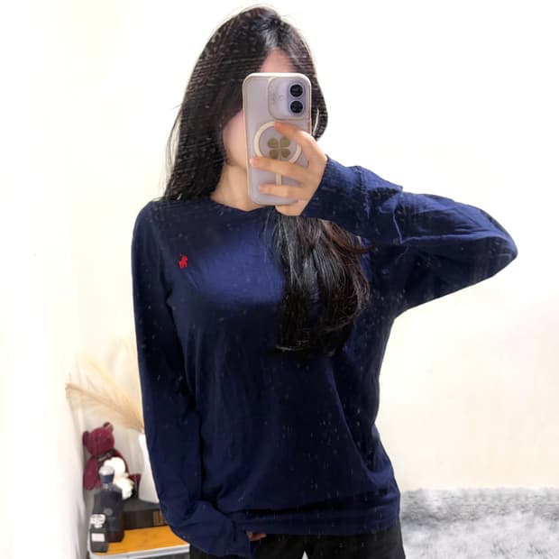 폴로  랄프로렌 레드포니 오버핏 롱슬리브(xl)