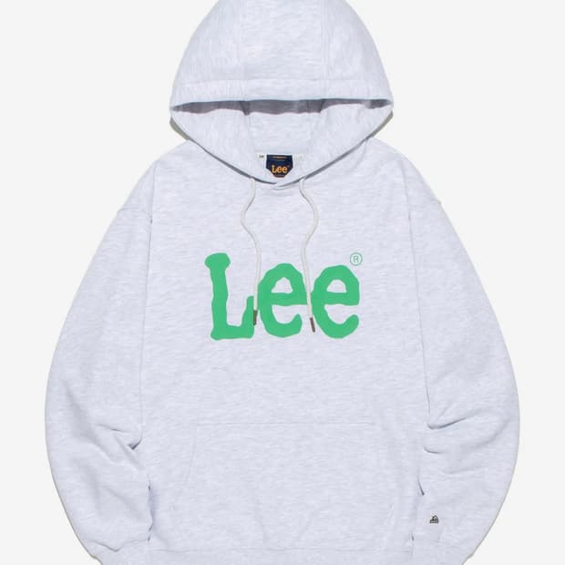 Lee 후드티 백멜란지