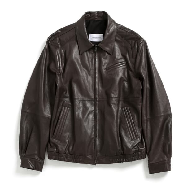 [4] 해칭룸 레더 자켓 Lamb Skin Dark Brown