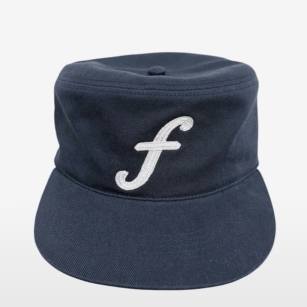패슬 F Logo Pillbox Washed Cap Navy 모자