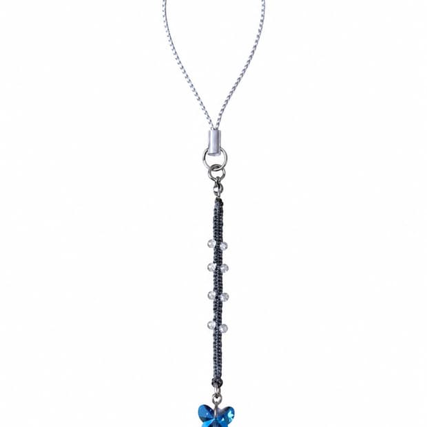 [담슨] 미드나잇 나비 키링 Midnight Butterfly Strap