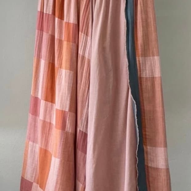 KAPITAL 캐피탈 패치워크 스커트