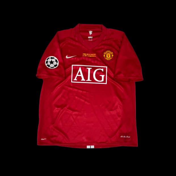 XL 07 09 맨체스터 유나이티드 맨유 홈 챔스 결승 호날두 유니폼