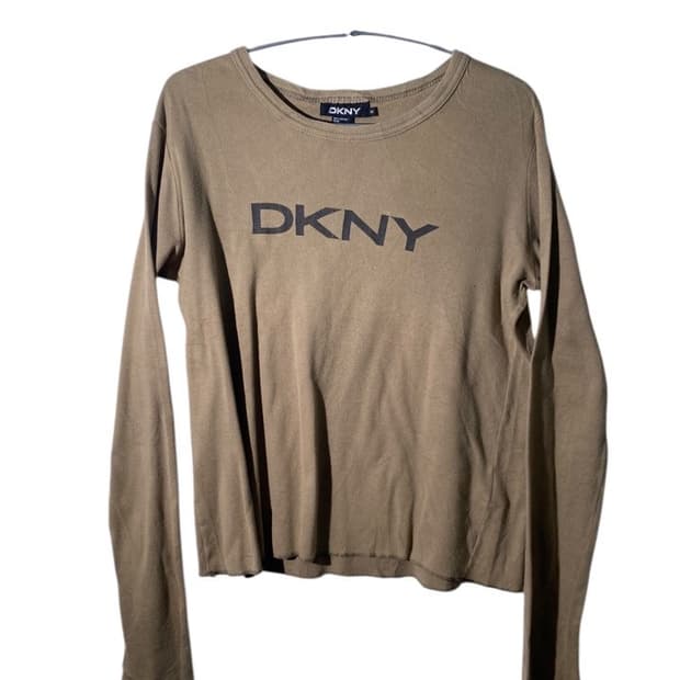 dkny 크롭 롱슬리브