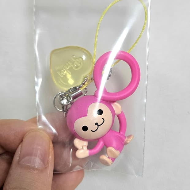 일본고전 빈티지 핑키몽키 후레시몽키 키링 원숭이키링 고전키링