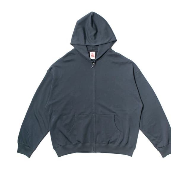 더뤡코즈 후드집업 그레이블루 1사이즈