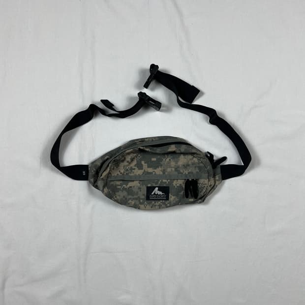그레고리 gregory 디지털카모 웨이스트백 가방