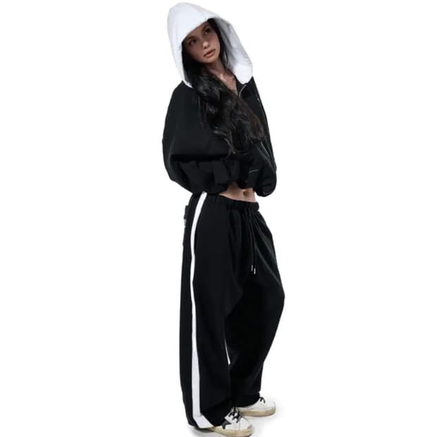 이투둘 222 PANTS 017 (BLACK)